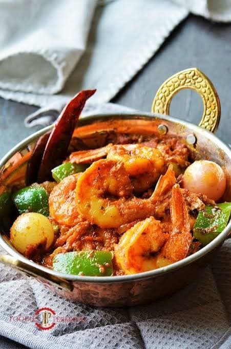 Shrimp Kadai